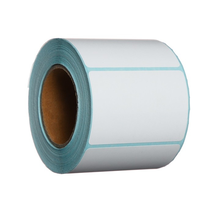 Термоэтикетка 58 х 40 мм, диаметр втулки 40 мм, 500 штук