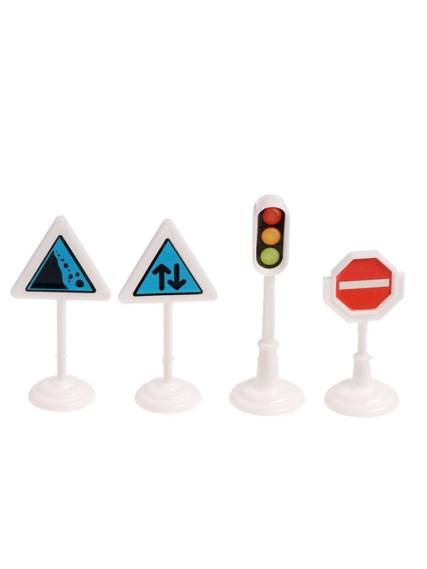 АВТОГРАД Парковка "Пожарный патруль", 6 машин, свет, звук, дым