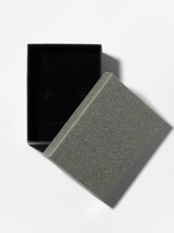 Коробочка подарочная под набор &laquo;Лофт&raquo;, 7&times;9 см, серая, вставка чёрная