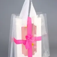 Пакет полиэтиленовый с боковой складкой и петлевой ручкой, прозрачный, 25&times;32+8 см &plusmn; 5% 60 мкм