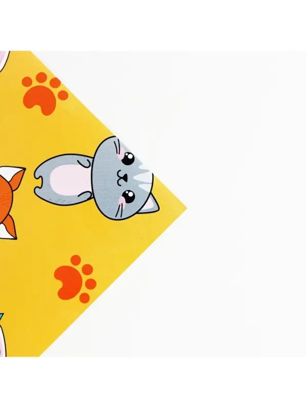 Бумага упаковочная глянцевая &laquo;Персонажи&raquo;, 70 х 100 см