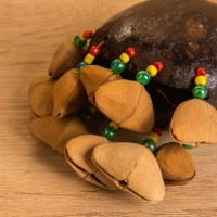 Сувенирный музыкальный инструмент "Маракас" 8х5х20 см