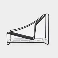 Сушилка для тарелок с поддоном 38*17,5*23,5 см, цвет черный