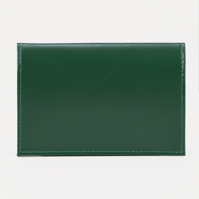 Обложка для паспорта, цвет зелёный