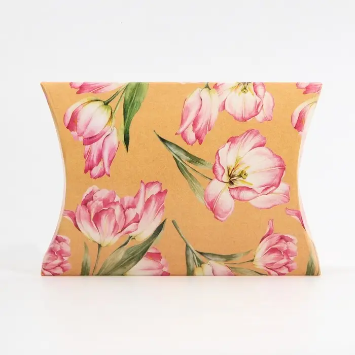 Коробка подарочная складная фигурная, упаковка, &laquo;Цветы&raquo;, 11 х 8 х 2 см