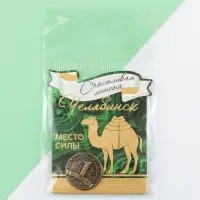 Сувенирная монета &laquo;Челябинск&raquo;, d = 2 см, металл