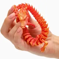 3Д Игрушка "Дракон", светится в темноте