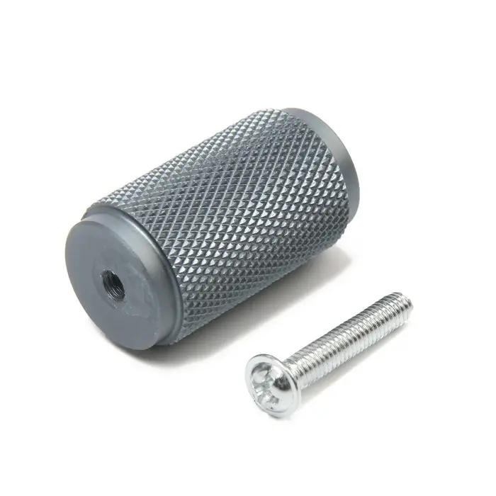 Ручка-кнопка CAPPIO PK331, d=28 мм, цвет графит