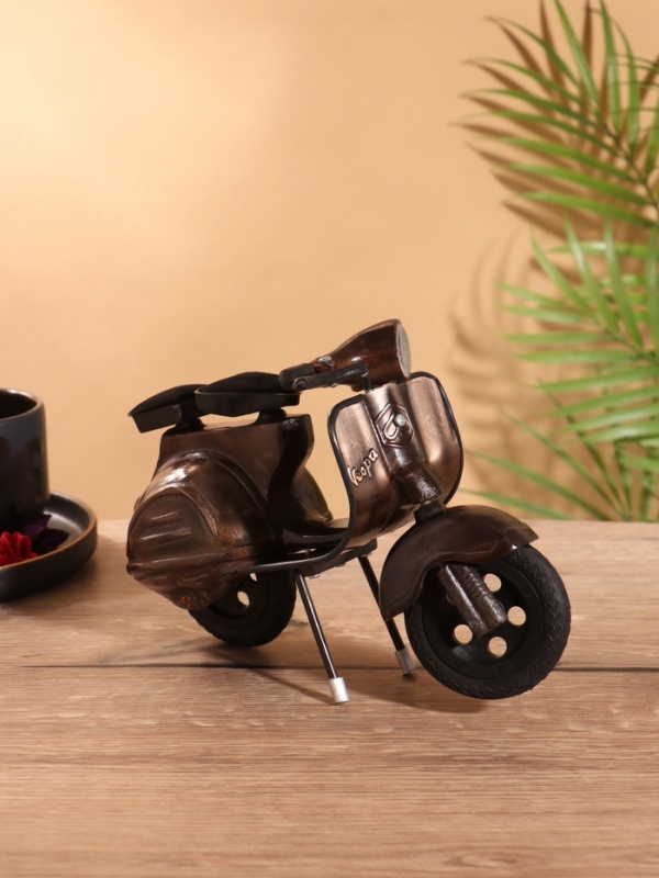 Сувенир интерьерный "Мопед" металл 20х7х17 см