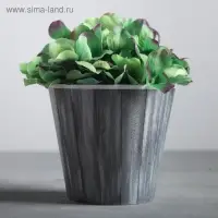 Кашпо для цветов &laquo;Досочки&raquo;, 0,8 л, 11 х 12 см