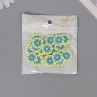 Декор для творчества PVC "Яблоко в разрезе" набор 20 гр 0,3х2х2 см