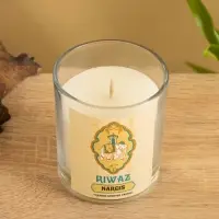 Свеча ароматическая в стекле "Лемонграсс" соевый воск 120гр