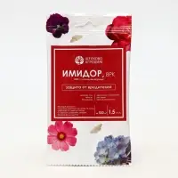 Средство от вредителей на горшечных и цветочных растениях "Имидор", ампула, 1,5 мл