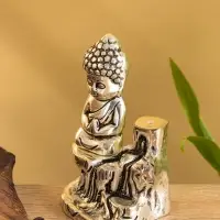 Подставка под благовония "Будда Намасте" алюминий 7х6х11 см