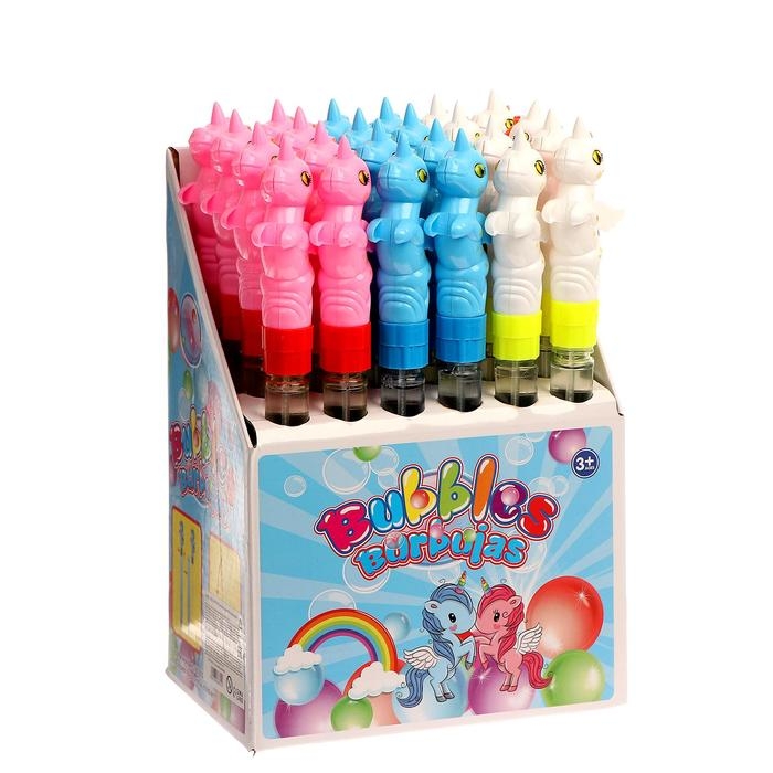 Мыльные пузыри &laquo;Единорог&raquo;, макси, 33 см, МИКС, 68 мл