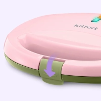 Вафельница для бельгийских вафель КТ-3657 - 750 Вт