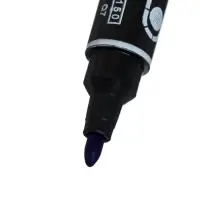 Маркер перманентный, двухсторонний, круглый, 5 мм/3 мм, синий, CALLIGRATA 1150