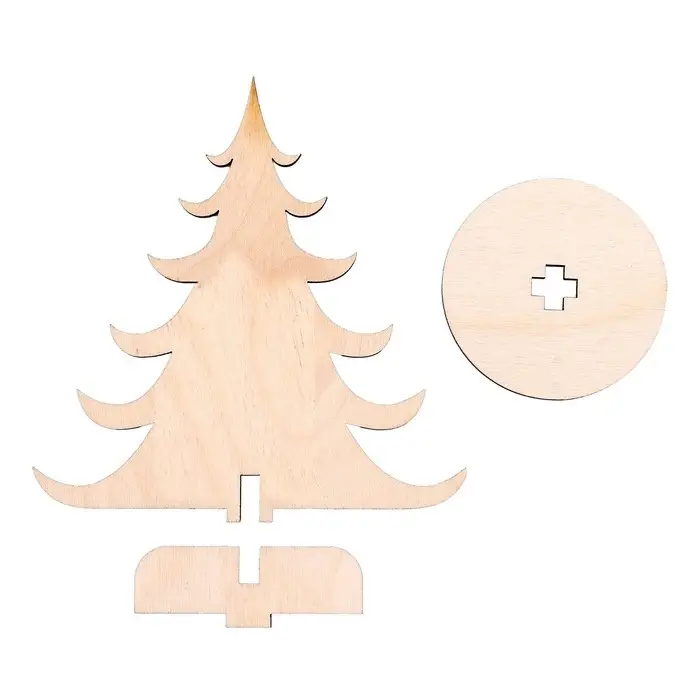 Модель из дерева &laquo;Ёлка сборная №2&raquo;