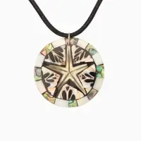 Кулон "Морская звезда" ракушка 25 см