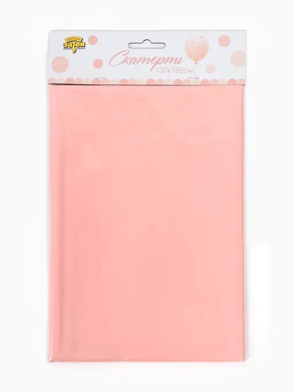 Скатерть одноразовая &laquo;Розовая дымка&raquo;, 130 х 180см