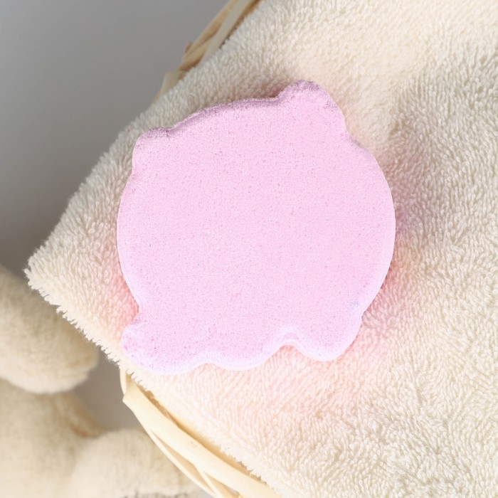 Бомбочка для ванны детская &laquo;Единорог&raquo;, 150 г, аромат клубники, ЧИСТОЕ СЧАСТЬЕ