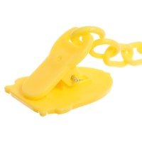 Набор прорезывателей для зубов &laquo;Зверята&raquo;, с держателем, пластиковая цепочка, в контейнере, 3 шт.