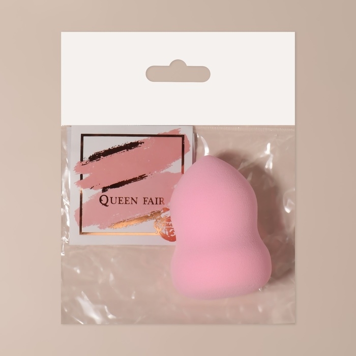 Спонж для макияжа &laquo;Амфора&raquo;, 6 &times; 4 см, увеличивается при намокании, цвет МИКС