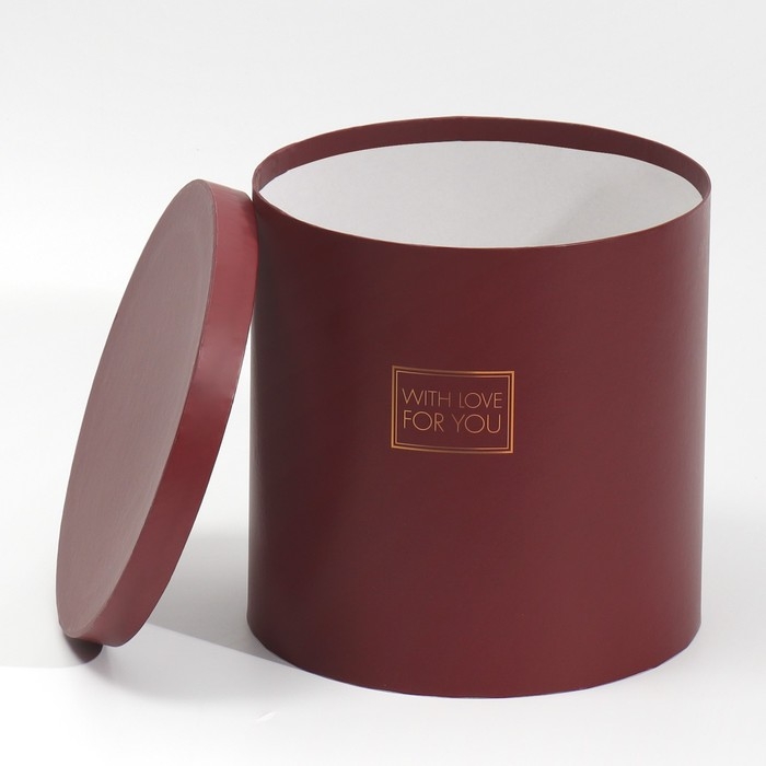 Набор круглых коробок 5 в 1, упаковка подарочная, &laquo;Пантон 06&raquo;,15 х 15 х 15 - 23 х 23 х 25 см