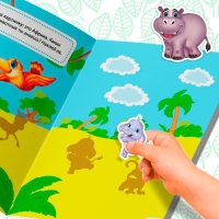 Наклейки &laquo;Мир животных&raquo;, 50 наклеек, 12 стр.