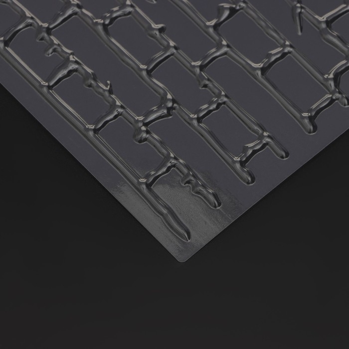 Набор печатей для украшения выпечки Доляна &laquo;Кирпичи&raquo;, 4 шт, 30,5&times;15,5&times;0,1 см