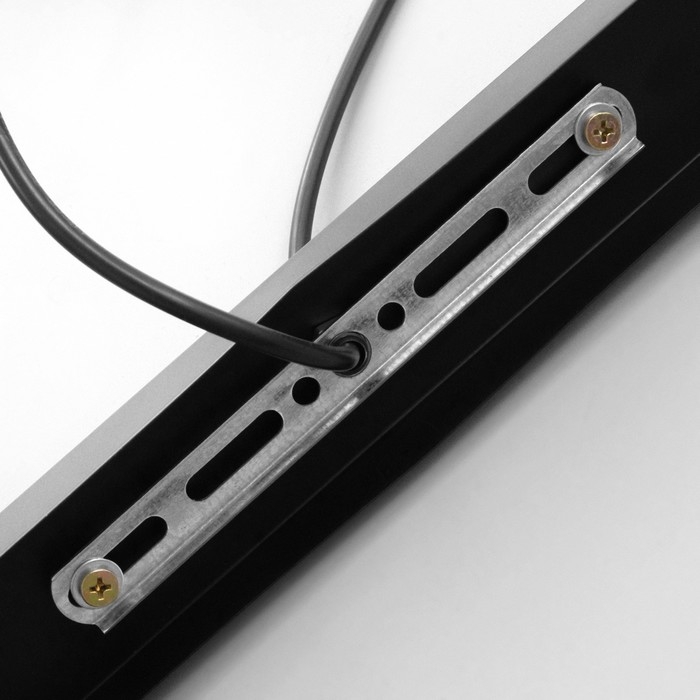 Светильник BayerLux "Анетта" 3хЕ27 40Вт черный 16х50х23-123см