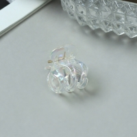 Краб для волос "Аванти" (набор 6 шт) зубчики, 2 см, прозрачный