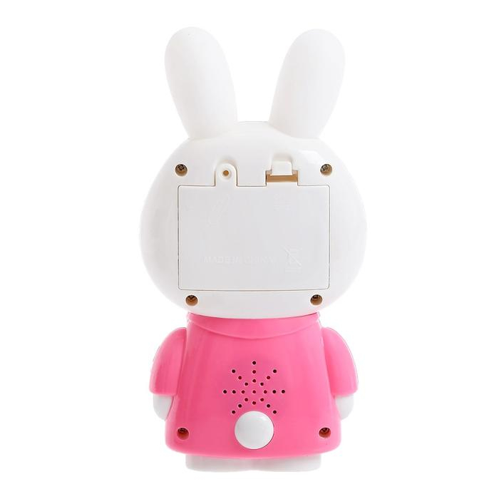 Музыкальная игрушка &laquo;Любимый дружок: Зайчик&raquo;, поёт песни, рассказывает сказки, ушки мигают цветными огоньками