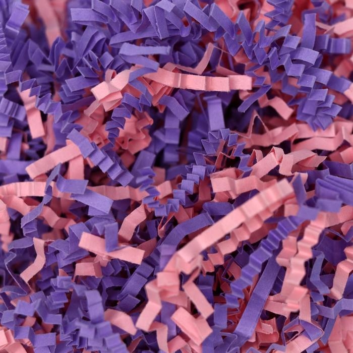 Наполнитель бумажный &laquo;Для неё&raquo;, микс, розово-фиолетовый, 100 г