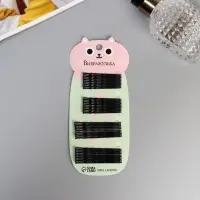 Невидимка для волос &laquo;Глория&raquo;, набор 40 шт., котик, 5.5 и 4.5 см, чёрная