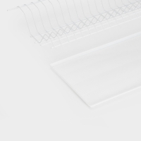 Сушилка для посуды с поддоном для шкафа 80 см, 76.5&times;25.6 см, белая