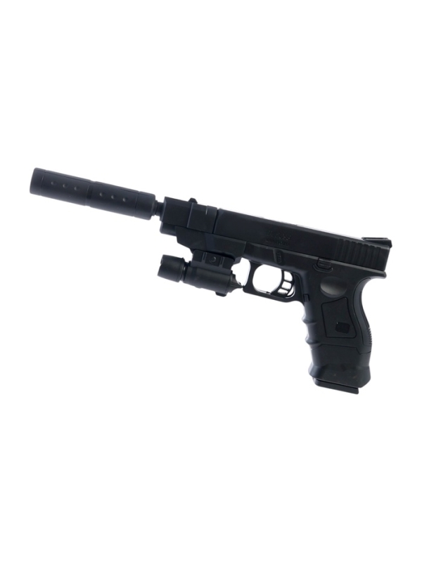 Пистолет "Торпеда 2.0" с лазером и глушителем