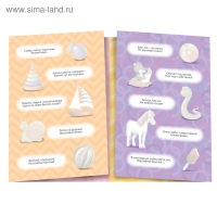 Наклейки многоразовые &laquo;Загадки&raquo;, книжка-раскладушка