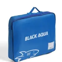 Коньки раздвижные BlackAqua, р. 35-38, для фитнеса, синие, зелёные