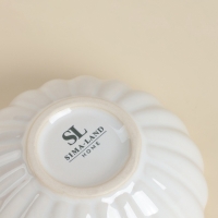 Набор салатников 2 шт SL Home "Нимфея" 580 мл, 13,3х5,5 см, цвет теплый белый