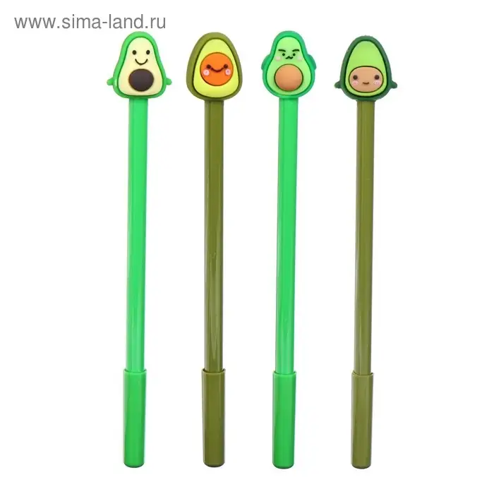 Ручка - прикол гелевая &laquo;Авокадо&raquo;
