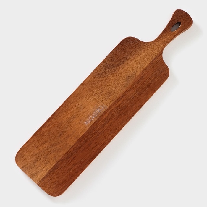 Набор фарфоровых соусников на деревянной подставке Magistro &laquo;Галактика&raquo;, 4 предмета: 3 соусника 100 мл, подставка 33&times;9&times;5 см, цвет чёрный