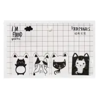 Набор магнитных закладок для книг Calligrata 4 штуки, "Кошки", МИКС