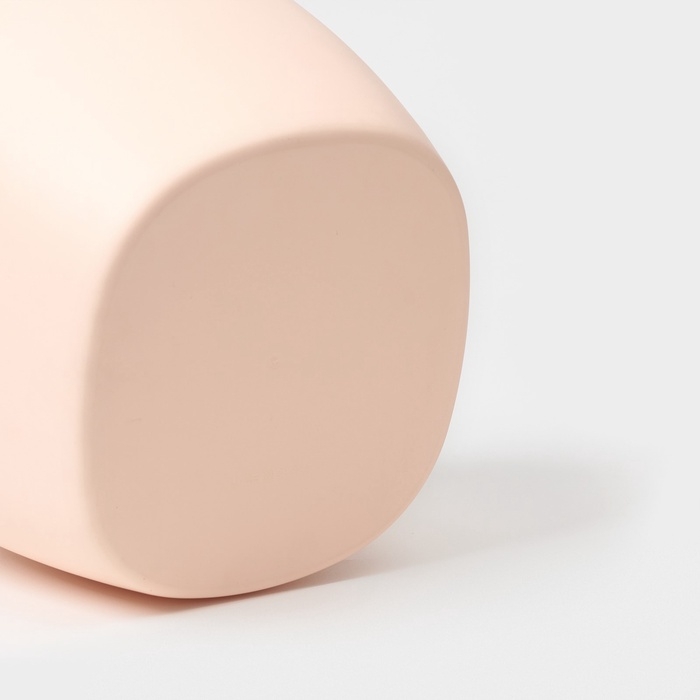 Мусорное ведро настольное Доляна &laquo;Сантор&raquo;, пластик, 2,5 л, 16,5&times;16&times;12,5 см, бежевое