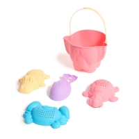 Песочный набор №8 &laquo;Африка №8&raquo;: ведро, 4 формочки, МИКС