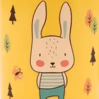 Кружка детская с декорм 180мл., цвет Желтый