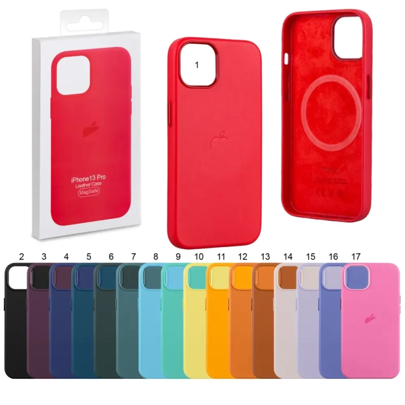 Чехол iPh 13 Pro Leather Case