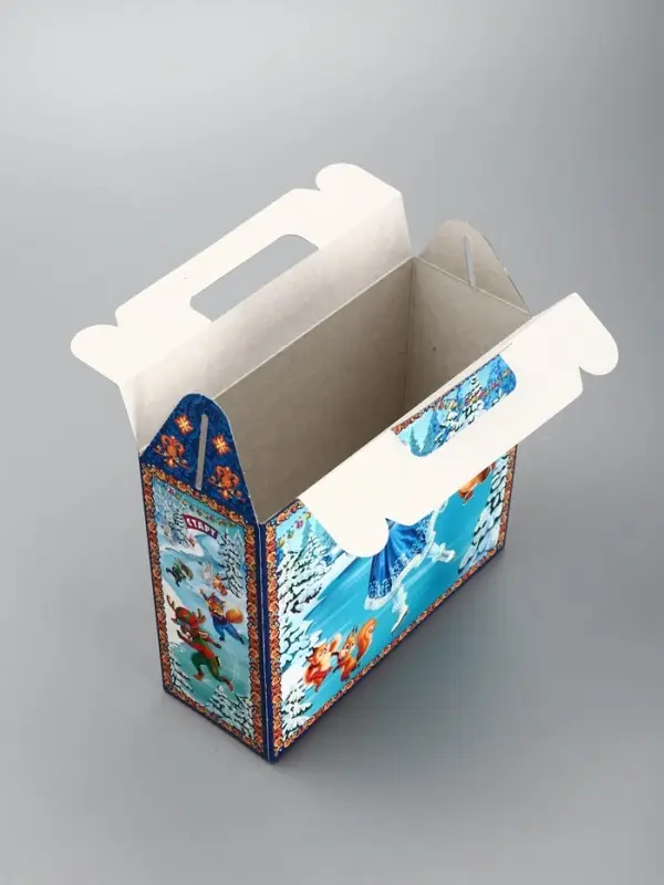 Подарочная коробка новогодняя &laquo;Олимпиада&raquo;, Чемоданчик малый, 17.3&times;6.5&times;15 см