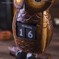 Настольный календарь &laquo;Сова&raquo;, 5&times;10&times;28 см