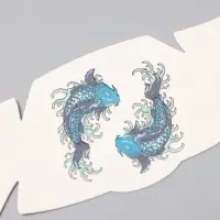 Переводная тату на тело цветная &laquo;Веснушки. Волна&raquo;, 16&times;5 см